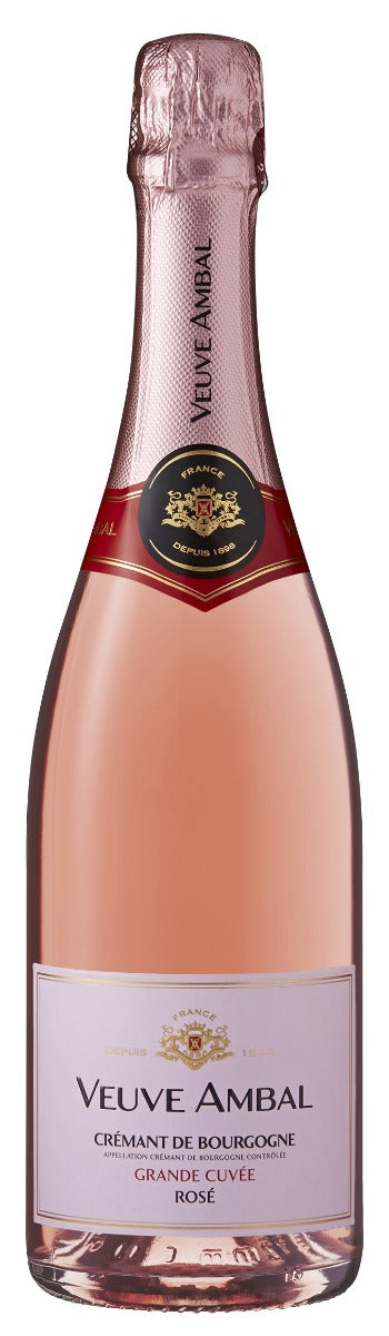 TEST: Veuve Ambal Crémant de Bourgogne Grande Cuvée Rose Brut - Gourmet-Butikken